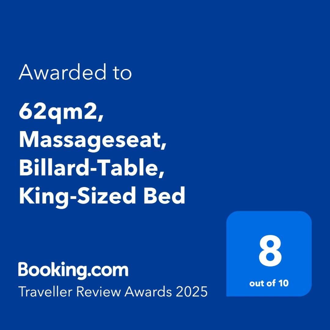 Appartamento 62Qm2, Massageseat, Billard-Table, King-Sized Bed Berlino Esterno foto